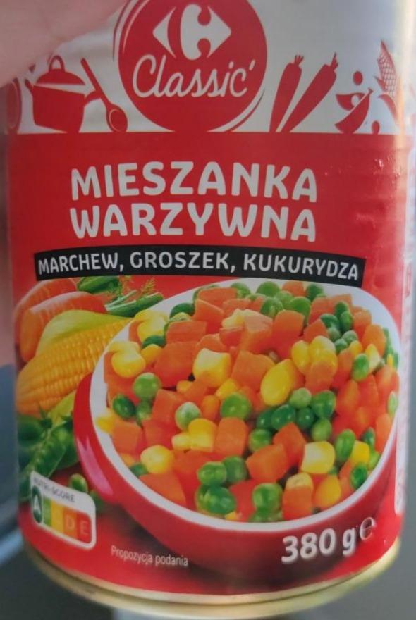 Zdjęcia - Mieszanka warzywna Carrefour Classic