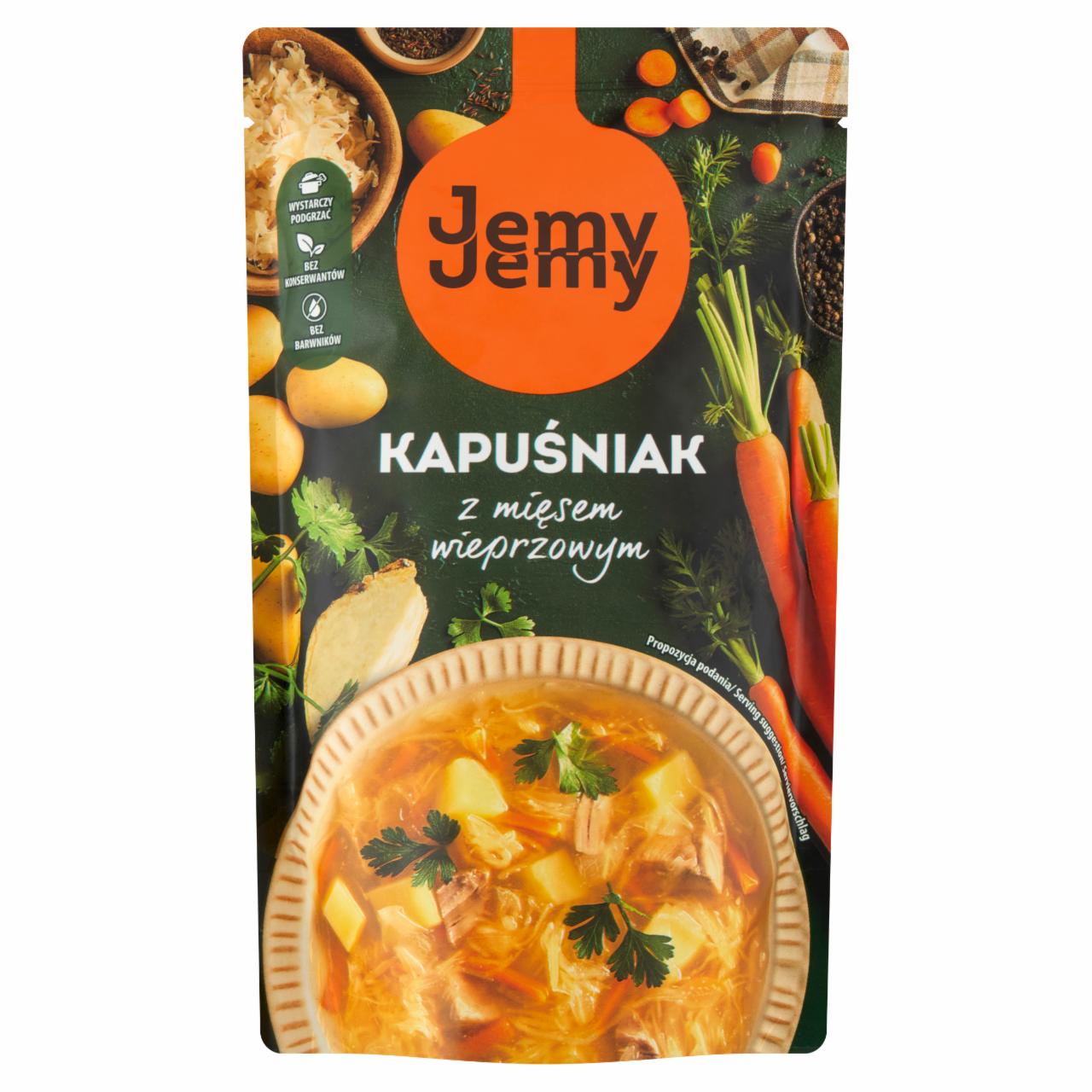 Zdjęcia - JemyJemy Kapuśniak z mięsem wieprzowym 450 g