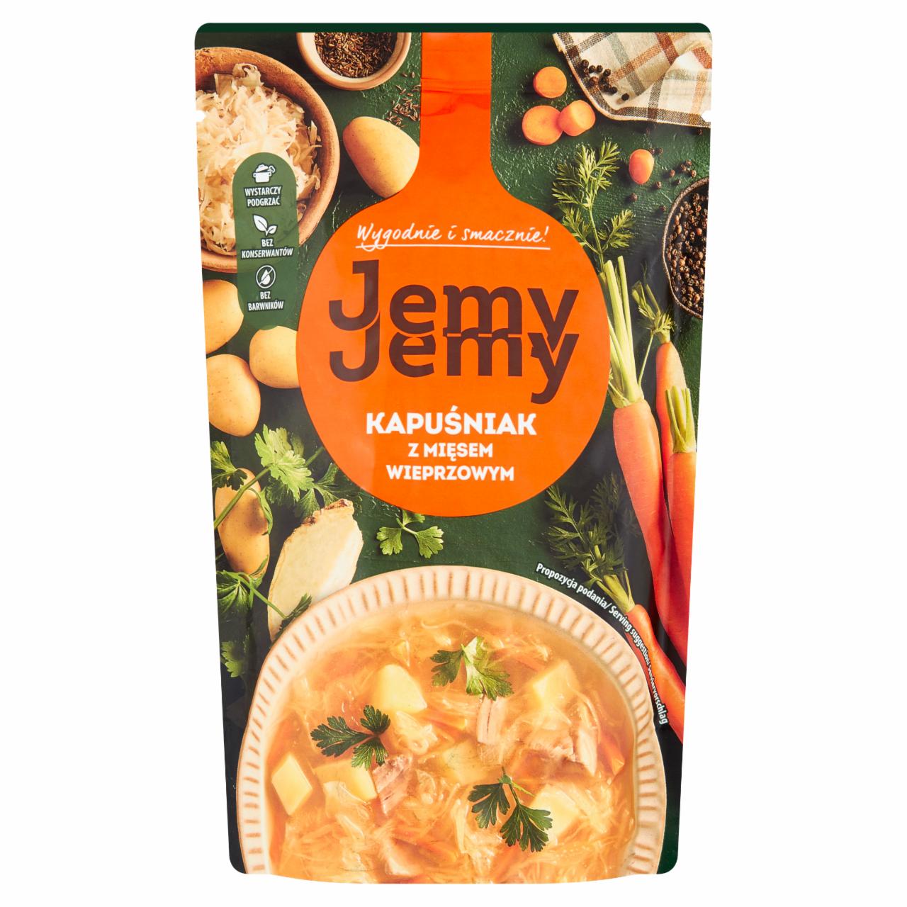 Zdjęcia - JemyJemy Kapuśniak z mięsem wieprzowym 450 g