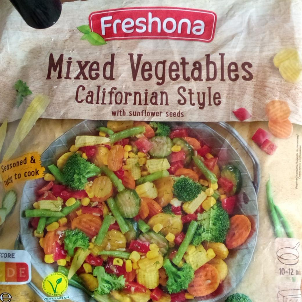 Zdjęcia - Mixed vegetables californian style Freshona