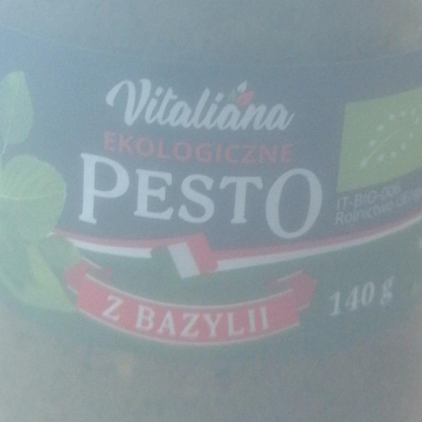 Zdjęcia - Ekologiczne pesto z bazylii Vitaliana