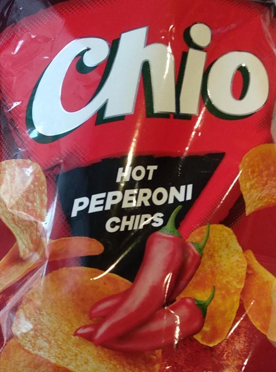 Zdjęcia - Hot peperoni chips Chio