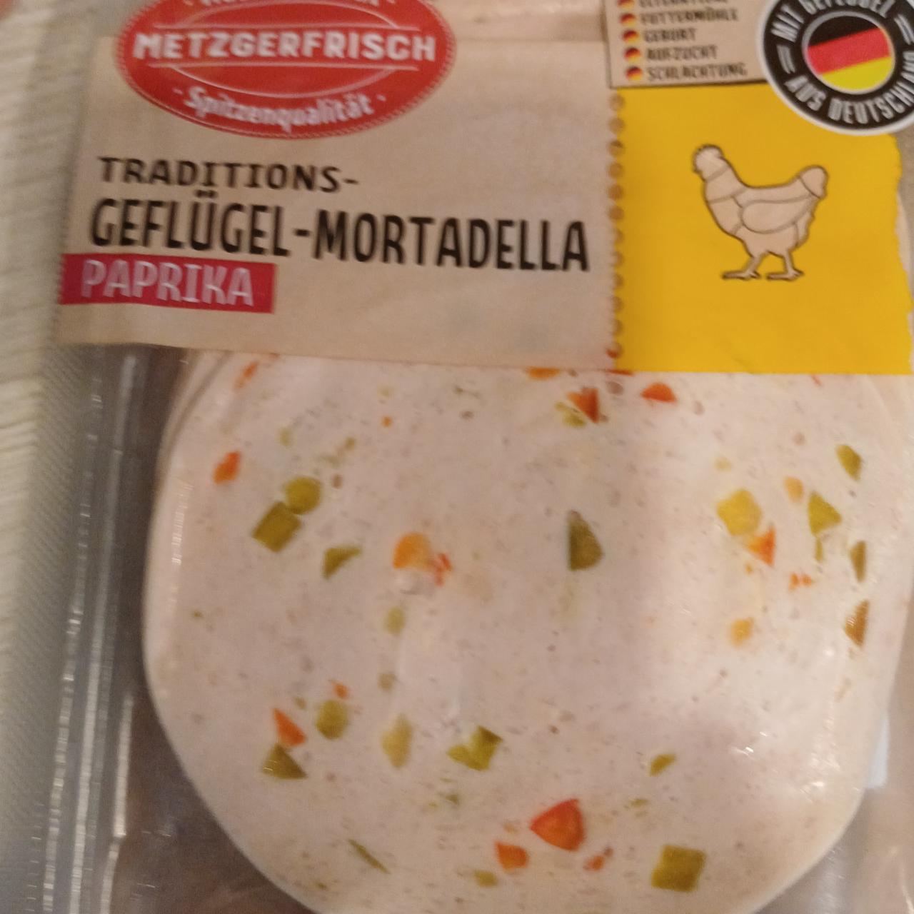 Zdjęcia - Traditions geflugel mortadella paprika Metzgerfrisch