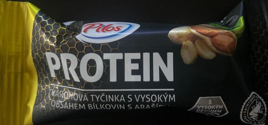 Zdjęcia - Protein tvarohová tyčinka s vysokým obsahem bílkovin s arašídy Pilos