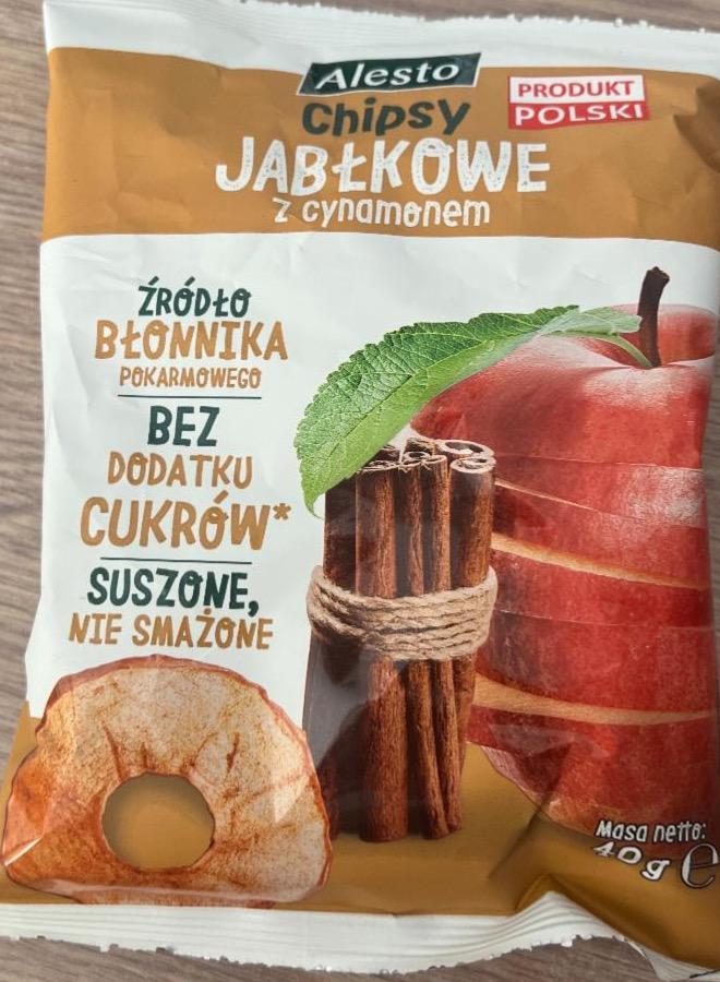 Zdjęcia - Chipsy jabłkowe z cynamonem Alesto