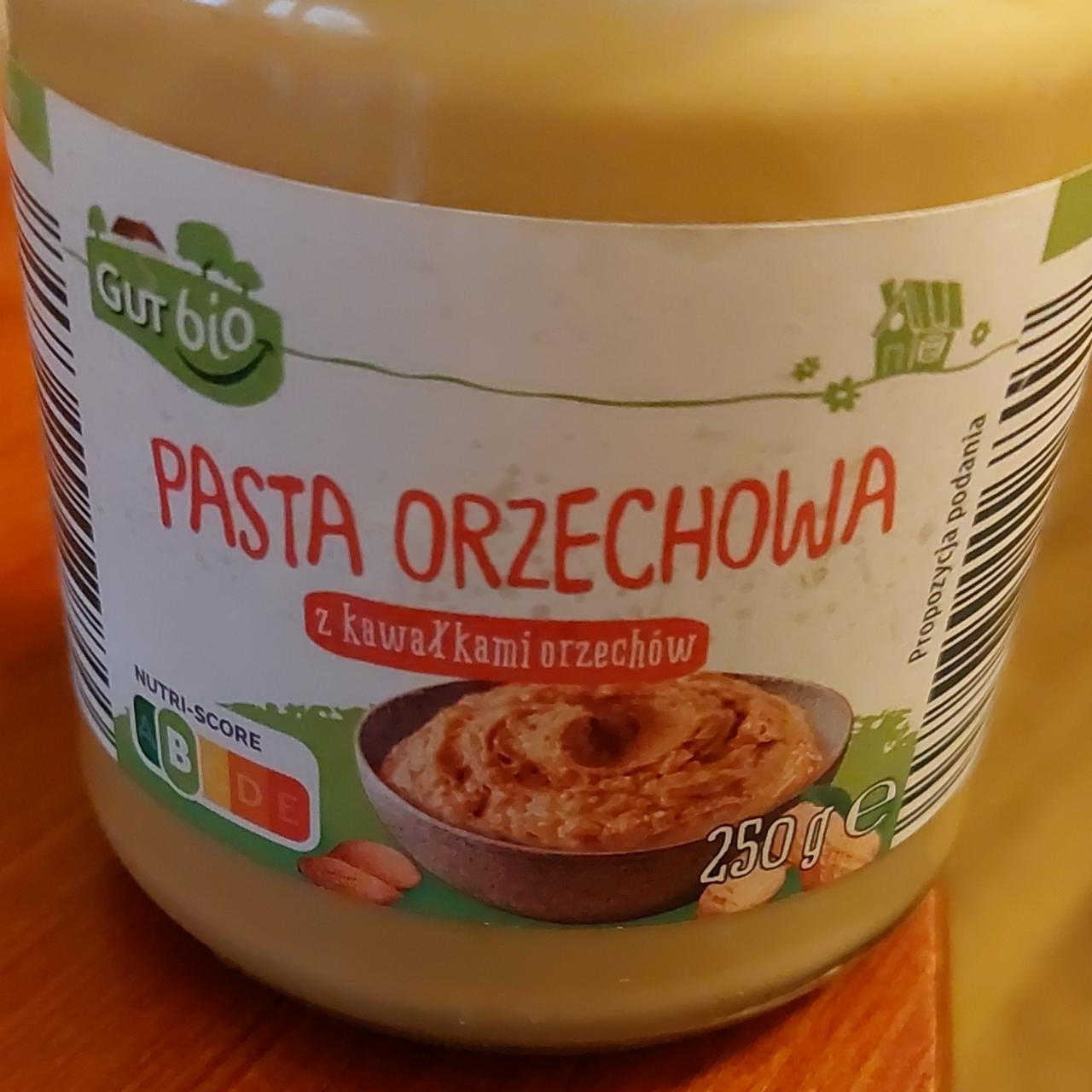 Zdjęcia - Pasta orzechowa z kawałkami orzechów Gut bio