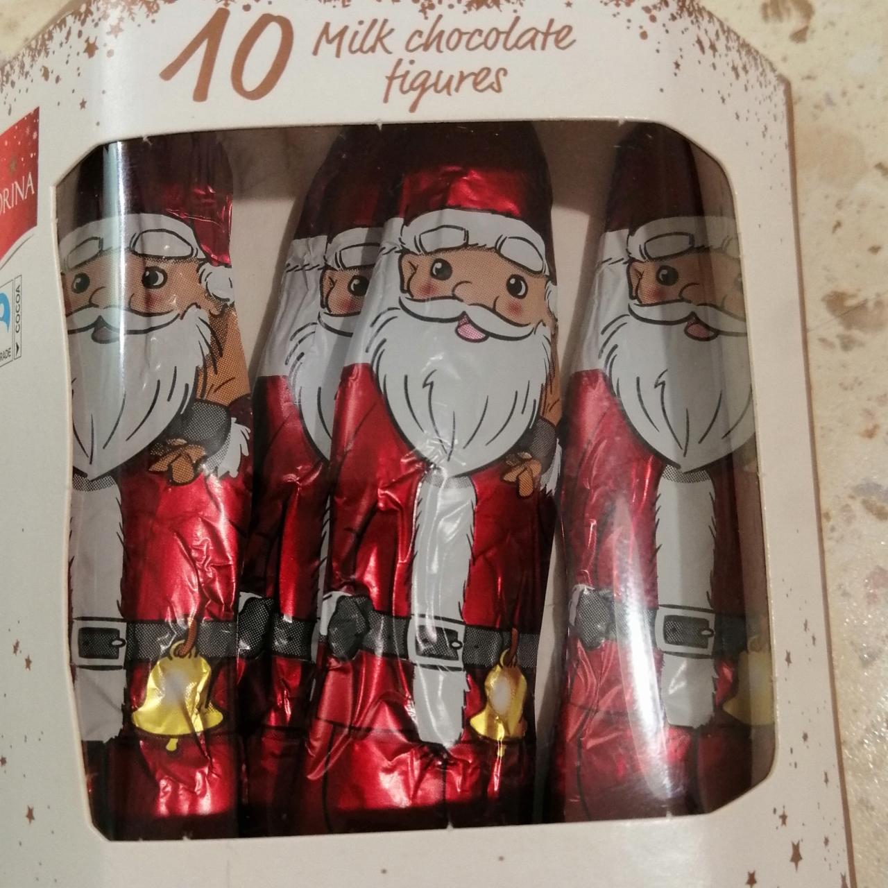 Zdjęcia - 10 Christmas Figures Milk Chocolate Favorina