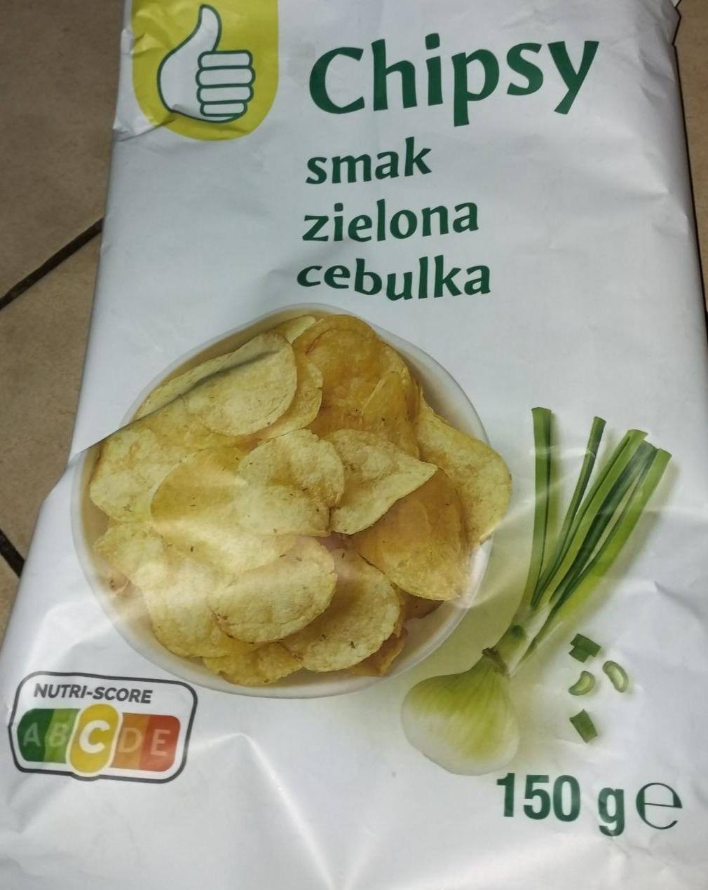 Zdjęcia - Chipsy zielona cebulka