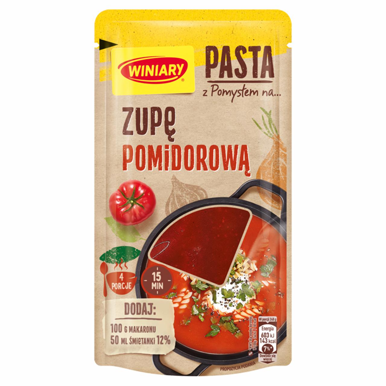 Zdjęcia - Winiary Pasta z pomysłem na... zupę pomidorową 90 g