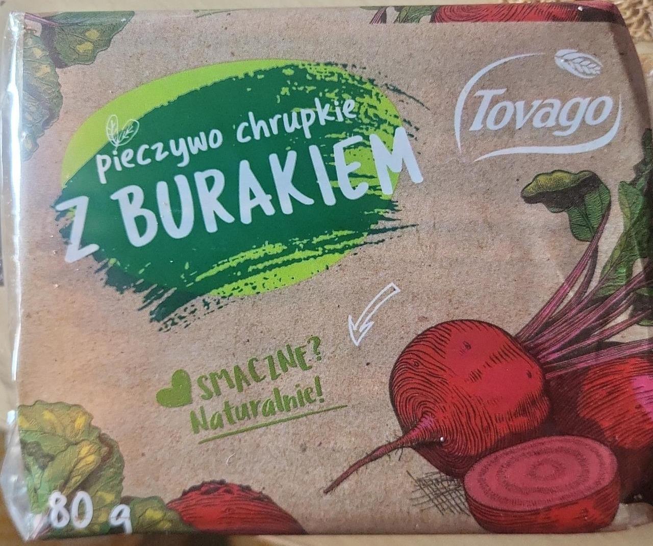 Zdjęcia - Pieczywo chrupkie z burakiem Tovago