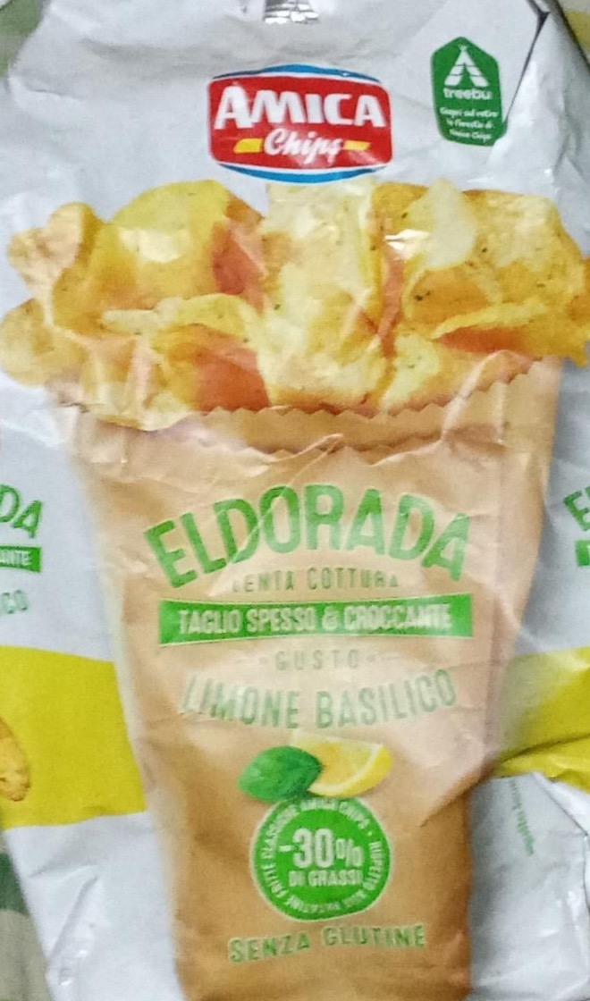 Zdjęcia - Eldorada limone basilico Amica Chips