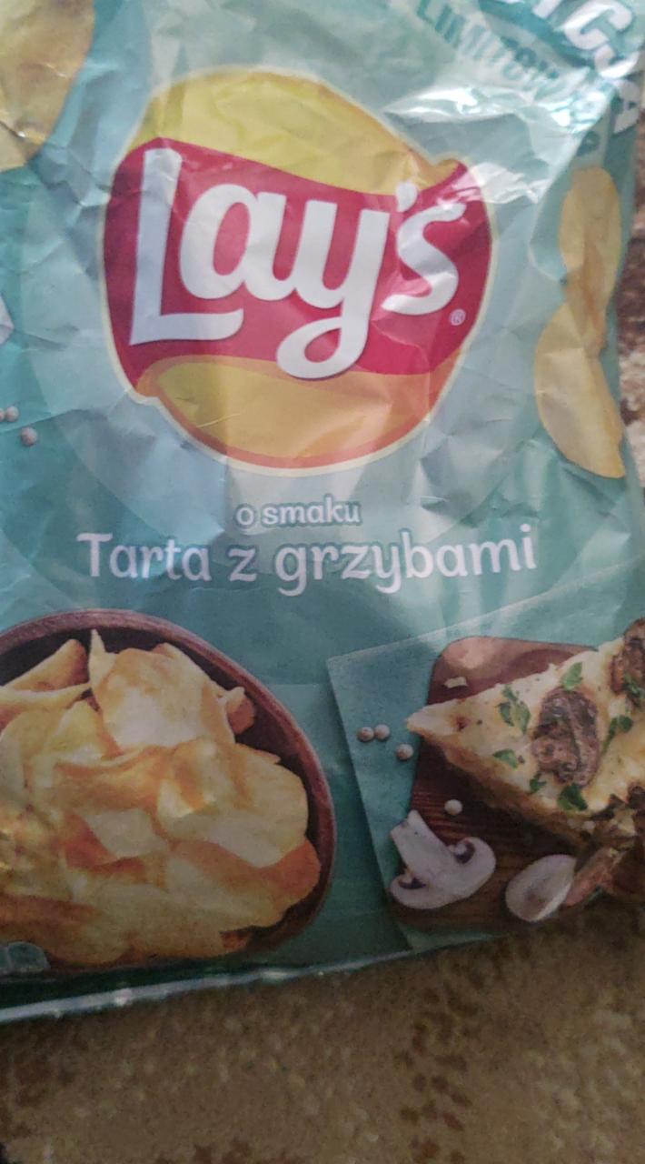 Zdjęcia - Lays o smaku tarty z grzybami