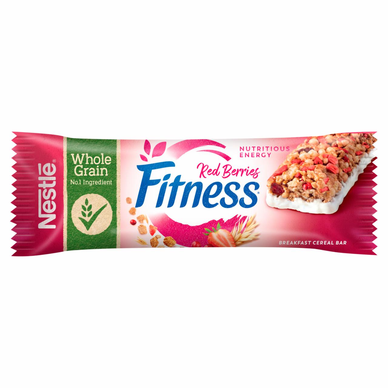 Zdjęcia - Nestlé Fitness Red Berries Płatki śniadaniowe w formie batonika 23,5 g