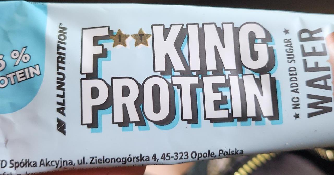 Zdjęcia - F**king protein wafer coconut flavour Allnutrition