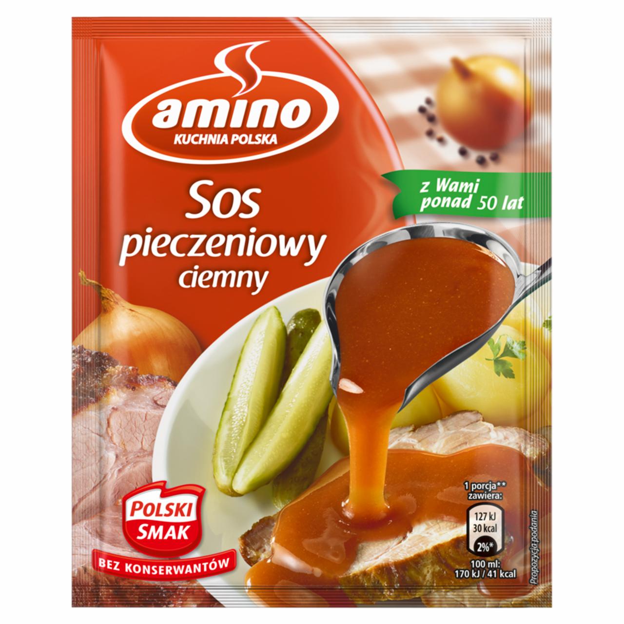 Zdjęcia - Amino Sos pieczeniowy ciemny 38 g