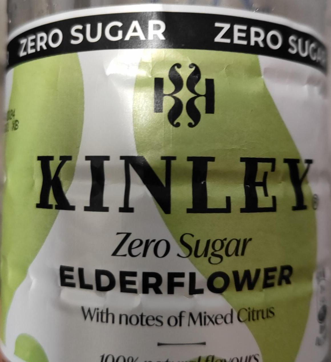 Zdjęcia - Kinley sugar free Elderflower