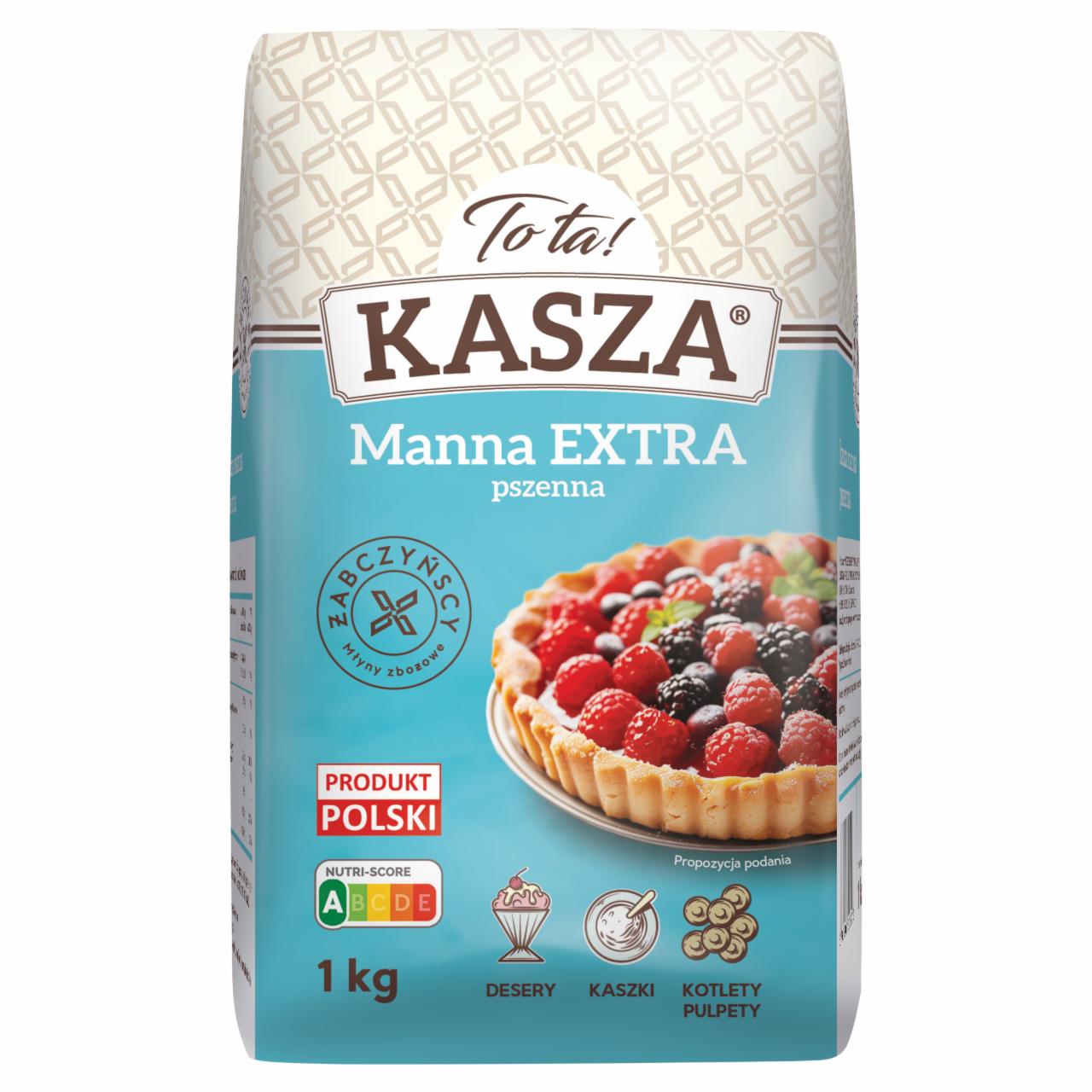 Zdjęcia - To ta! Kasza manna extra pszenna 1 kg