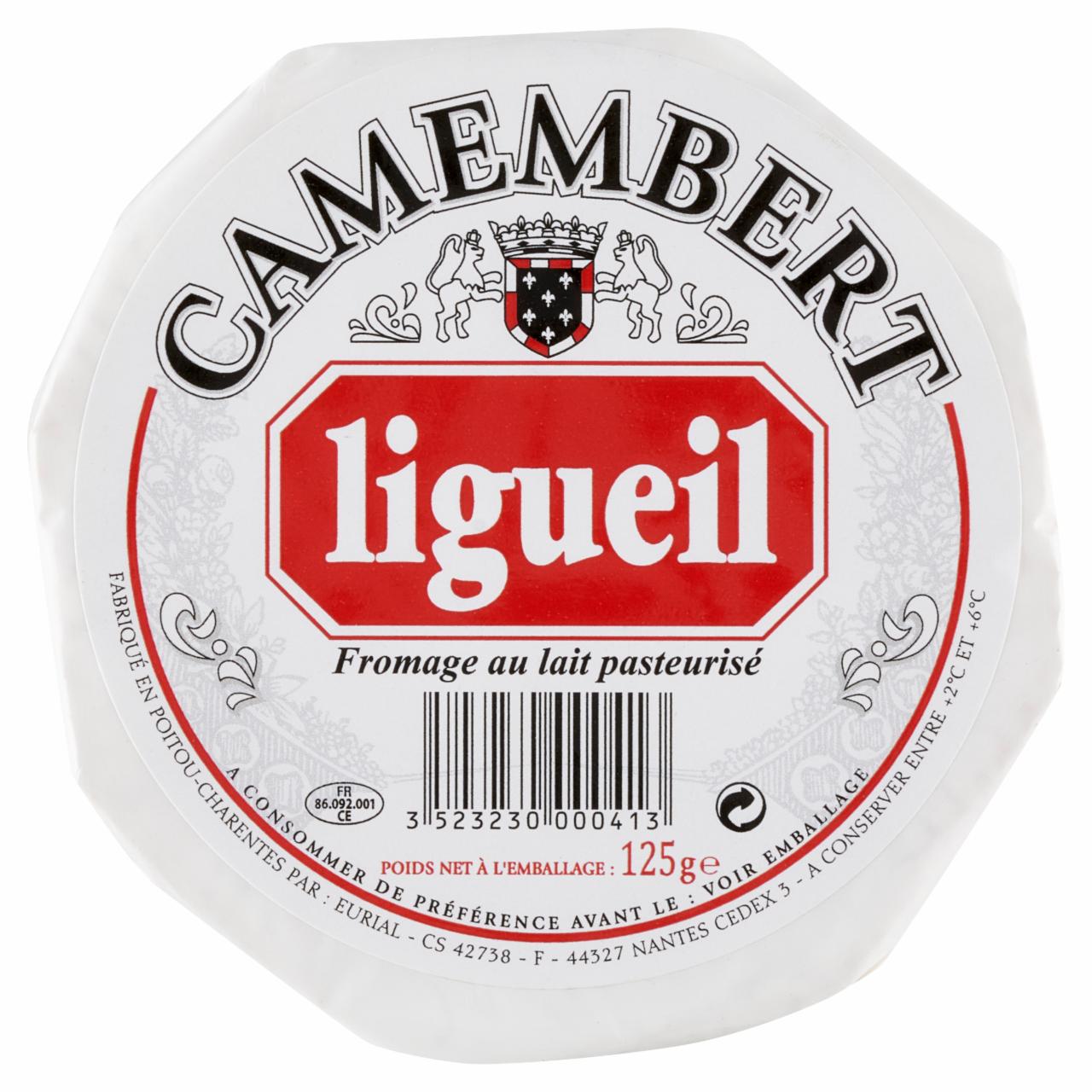 Zdjęcia - Ser pleśniowy camembert Ligueil 125 g