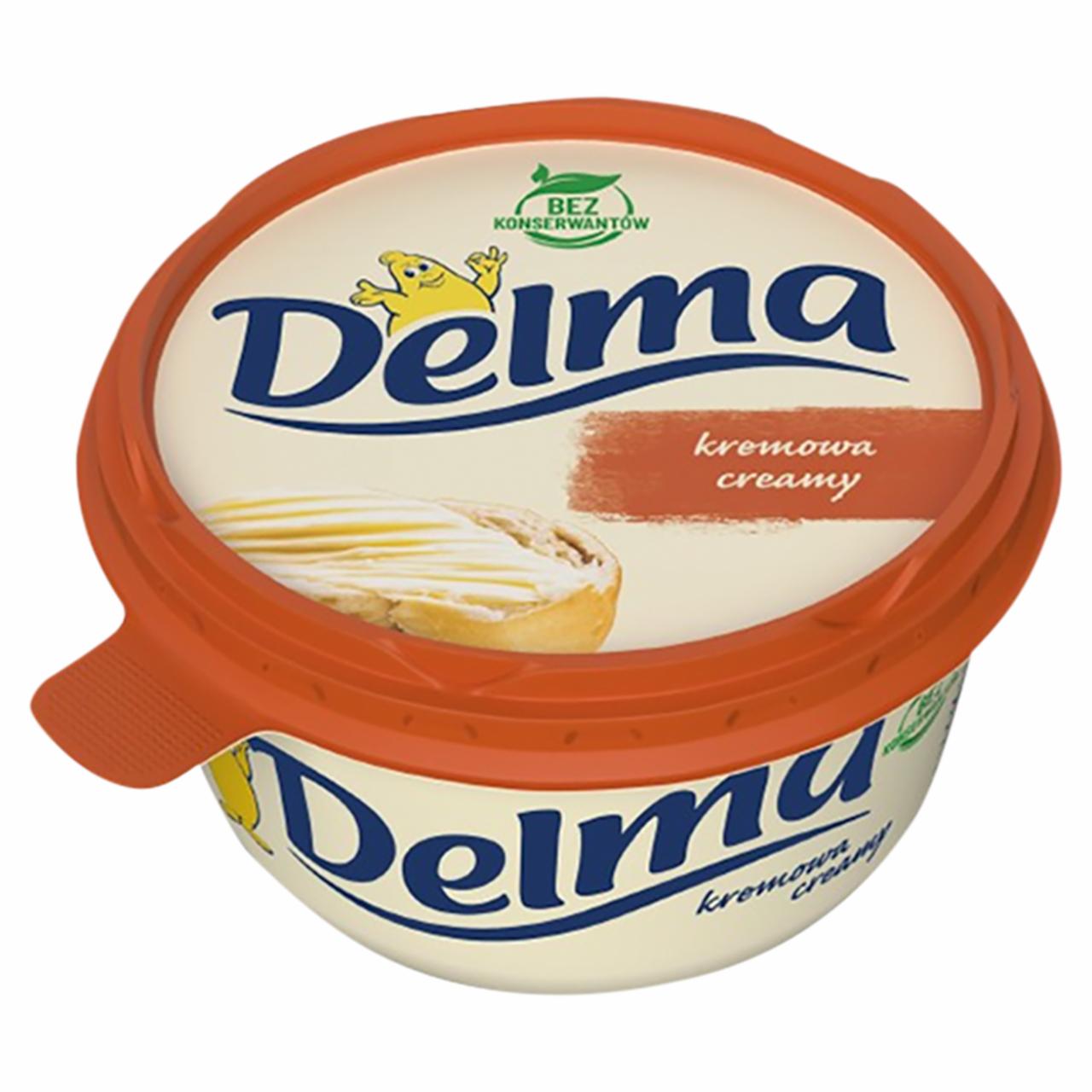 Zdjęcia - Delma Margaryna półtłusta kremowa 450 g