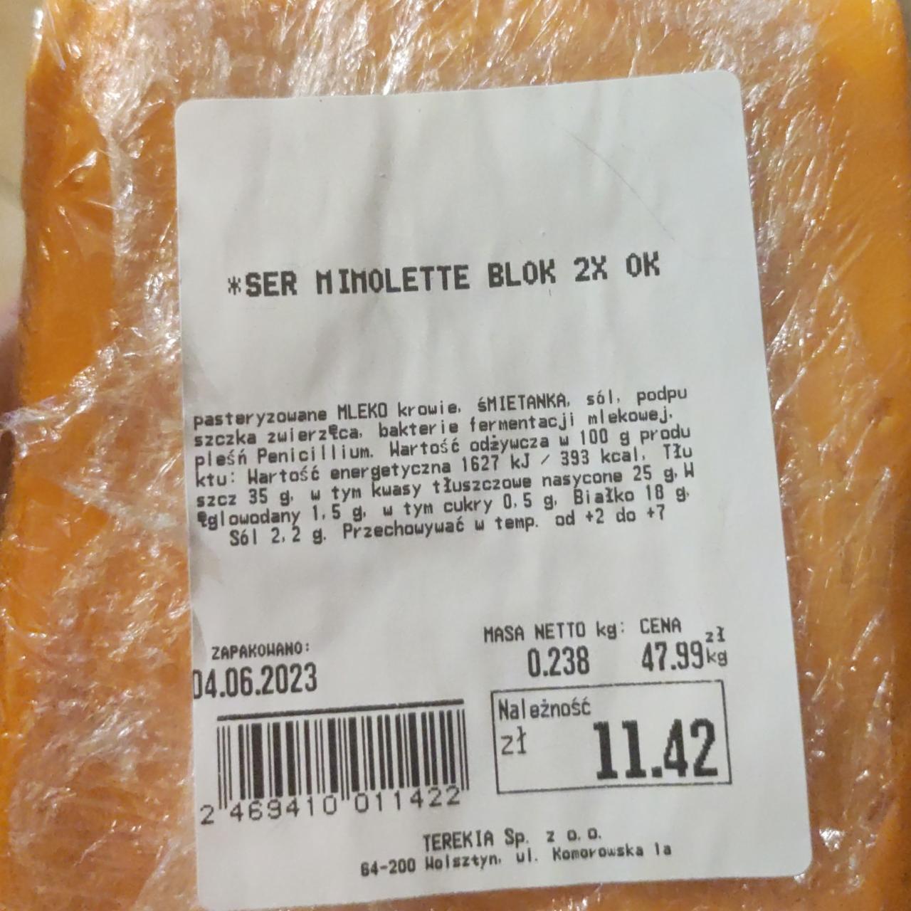 Zdjęcia - ser mimolette Terekia