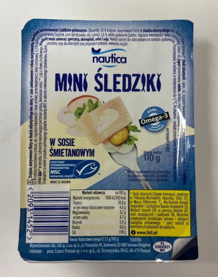 Zdjęcia - Mini Śledziki w sosie śmietanowym Nautica