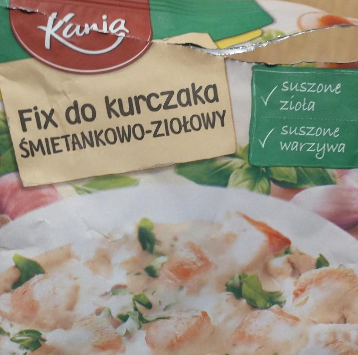 Zdjęcia - Fix do kurczaka śmietankowo ziołowy Kania