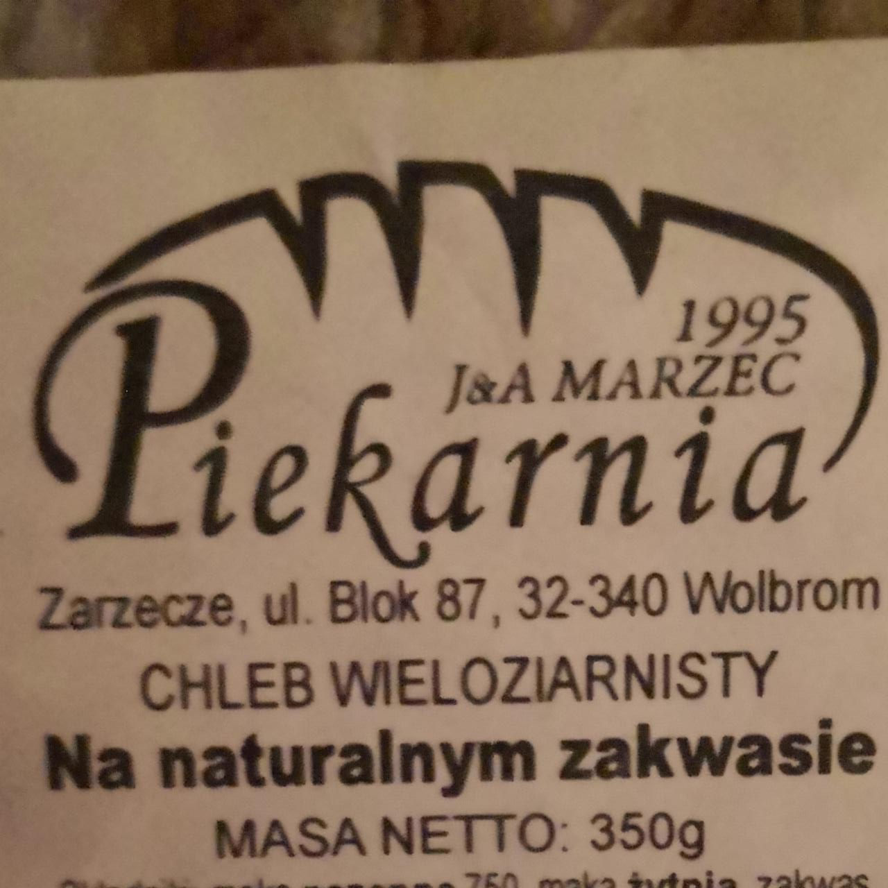 Zdjęcia - Chleb wieloziarnisty na naturalnym zakwasie Piekarnia J&A Marzec