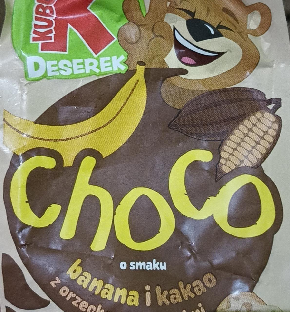 Zdjęcia - Deserek choco o smaku banana i kakao z orzechami tygrysimi Kubuś