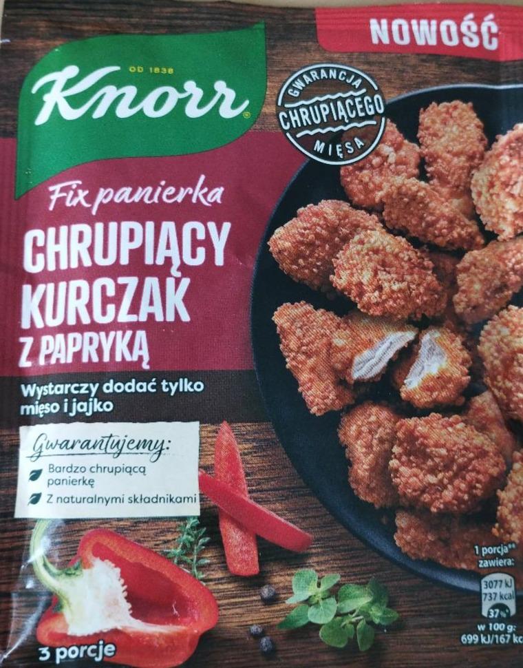 Zdjęcia - Fix panierka chrupiący kurczak z papryką Knorr