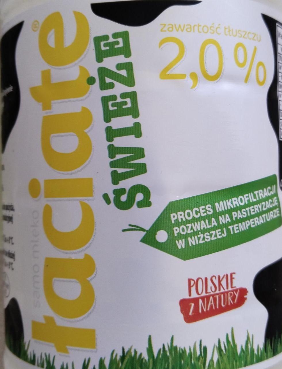 Zdjęcia - Mleko świeże 2,0% Łaciate