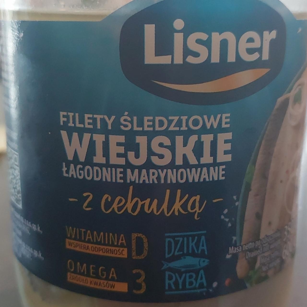 Zdjęcia - Filety śledziowe wiejskie z cebulka Lisner