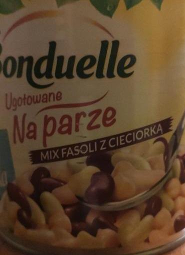 Zdjęcia - Bonduelle Ugotowane na parze Mix fasoli z cieciorką 310 g