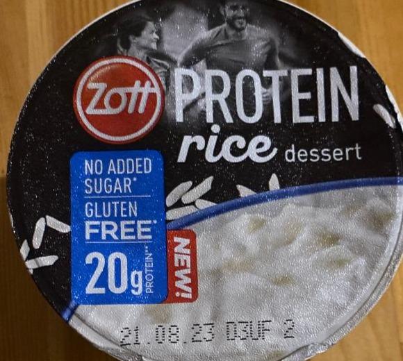 Zdjęcia - Protein Rice dessert Zott