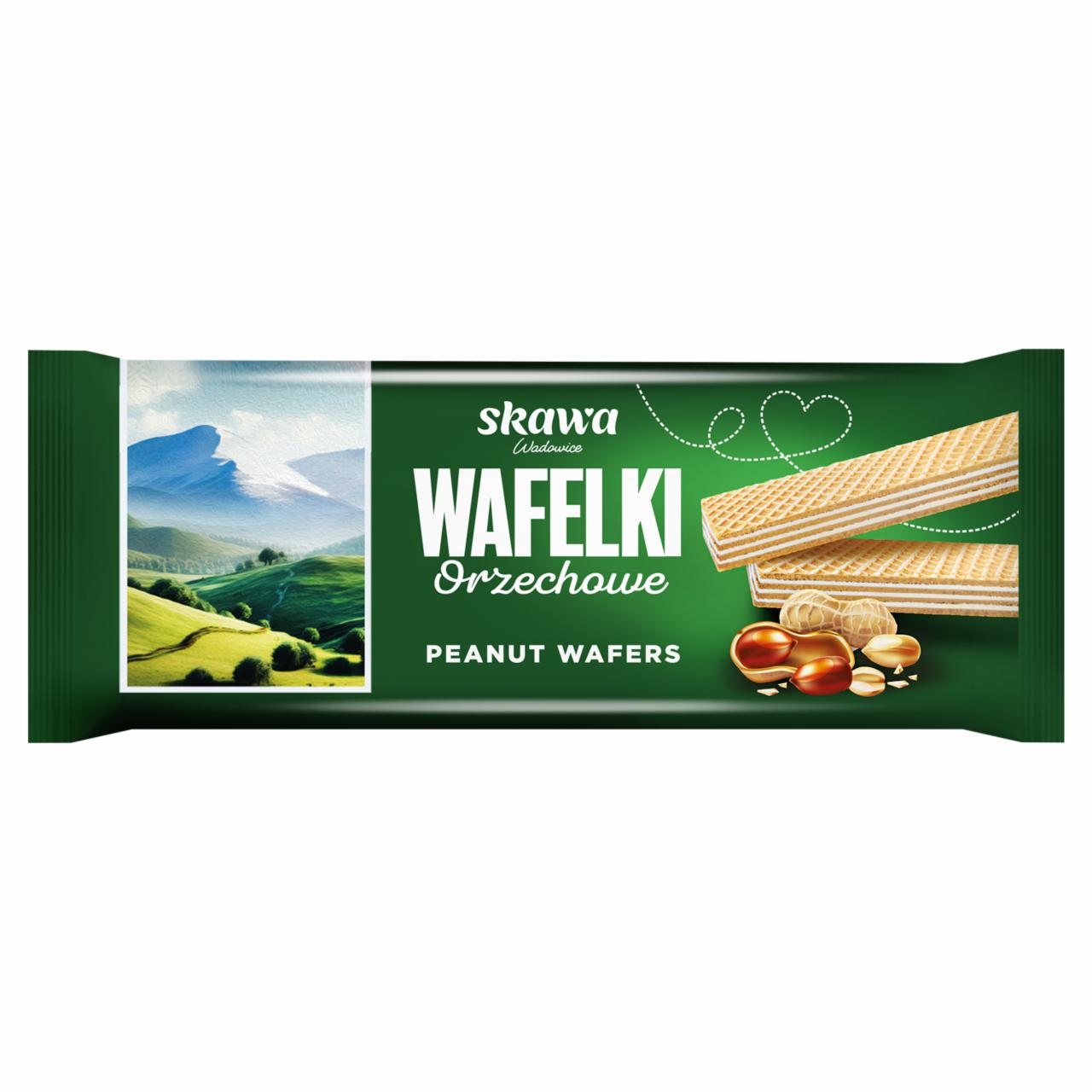 Zdjęcia - Wadowice Skawa Wafelki orzechowe 80 g