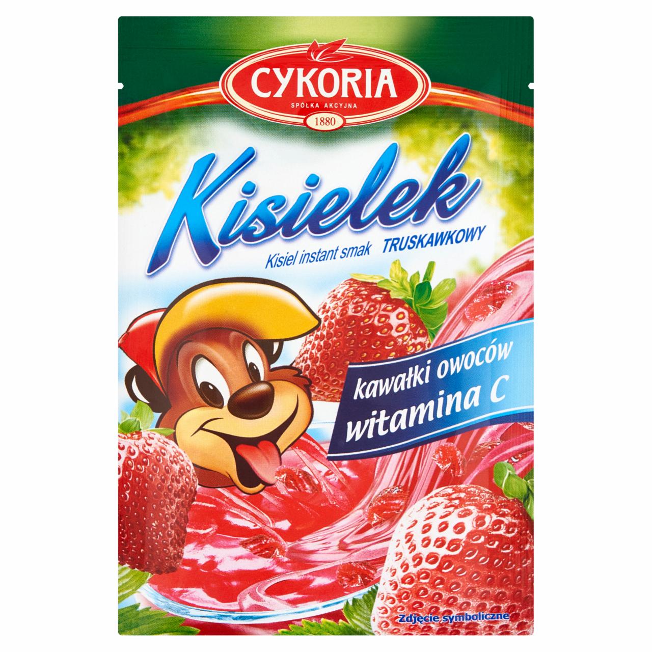 Zdjęcia - Cykoria Kisielek Kisiel instant smak truskawkowy 30 g