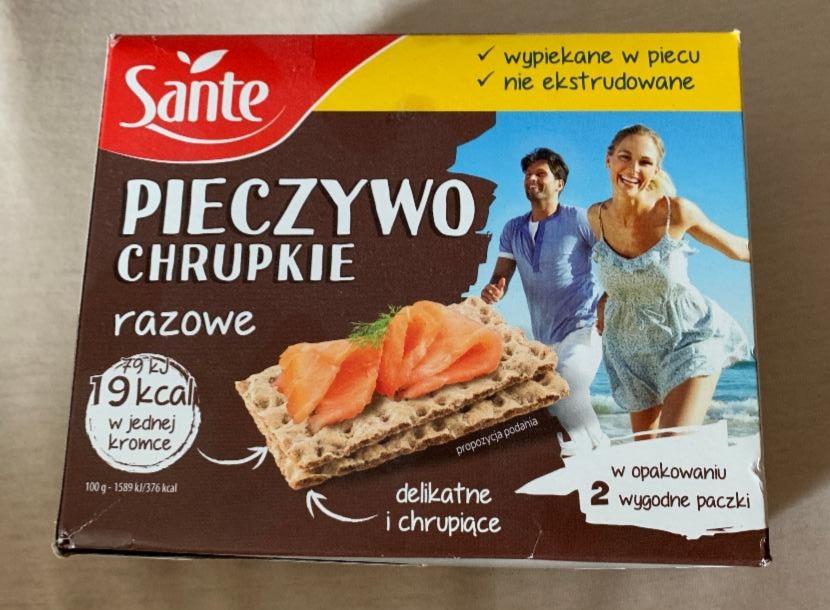 Zdjęcia - Pieczywo chrupkie razowe Sante