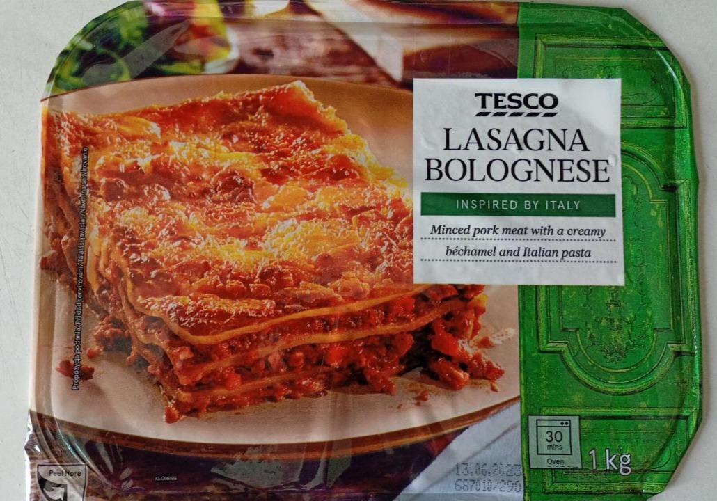 Zdjęcia - Lasagne Bolognese Tesco