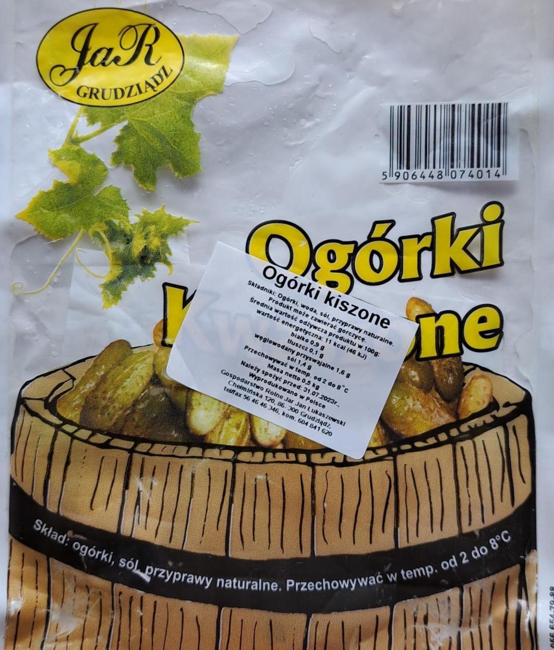 Zdjęcia - Ogórki kiszone JAR Grudziądz