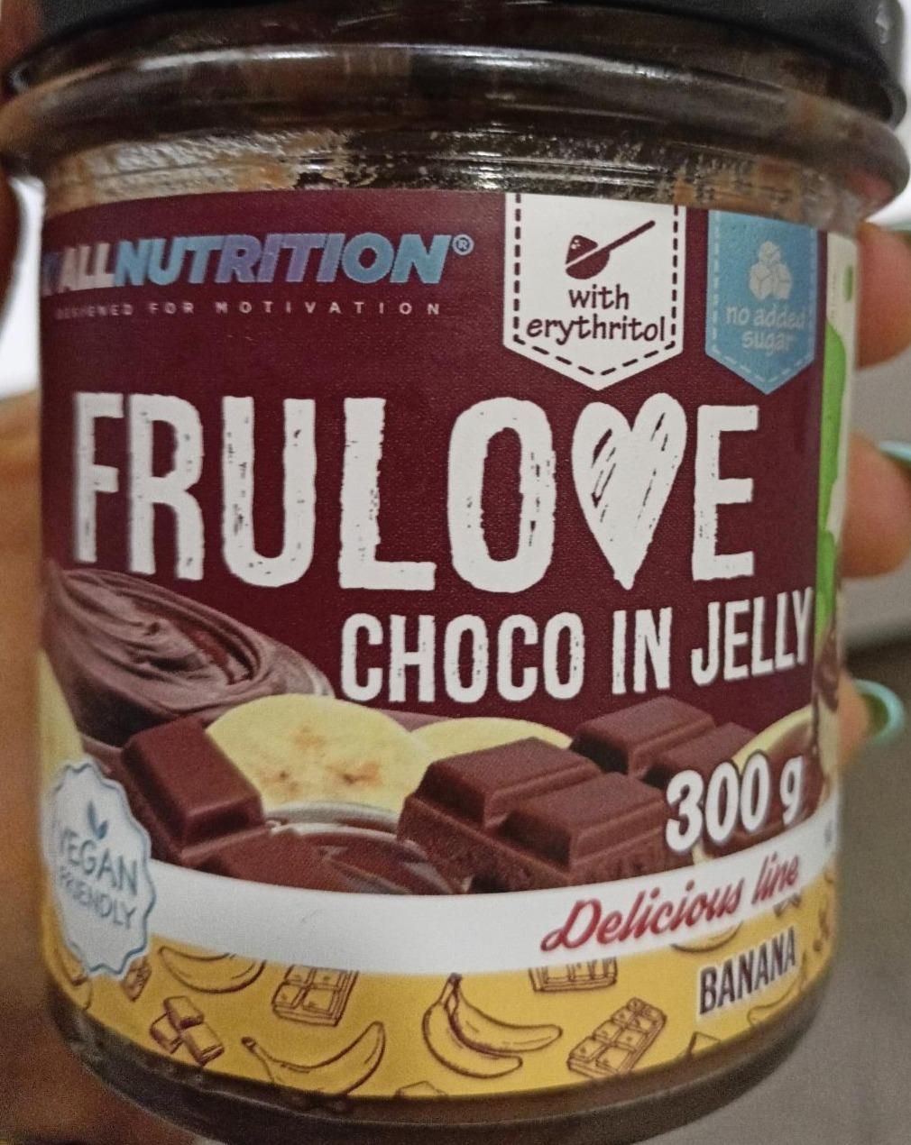 Zdjęcia - Frulove choco in jelly banana Allnutrition