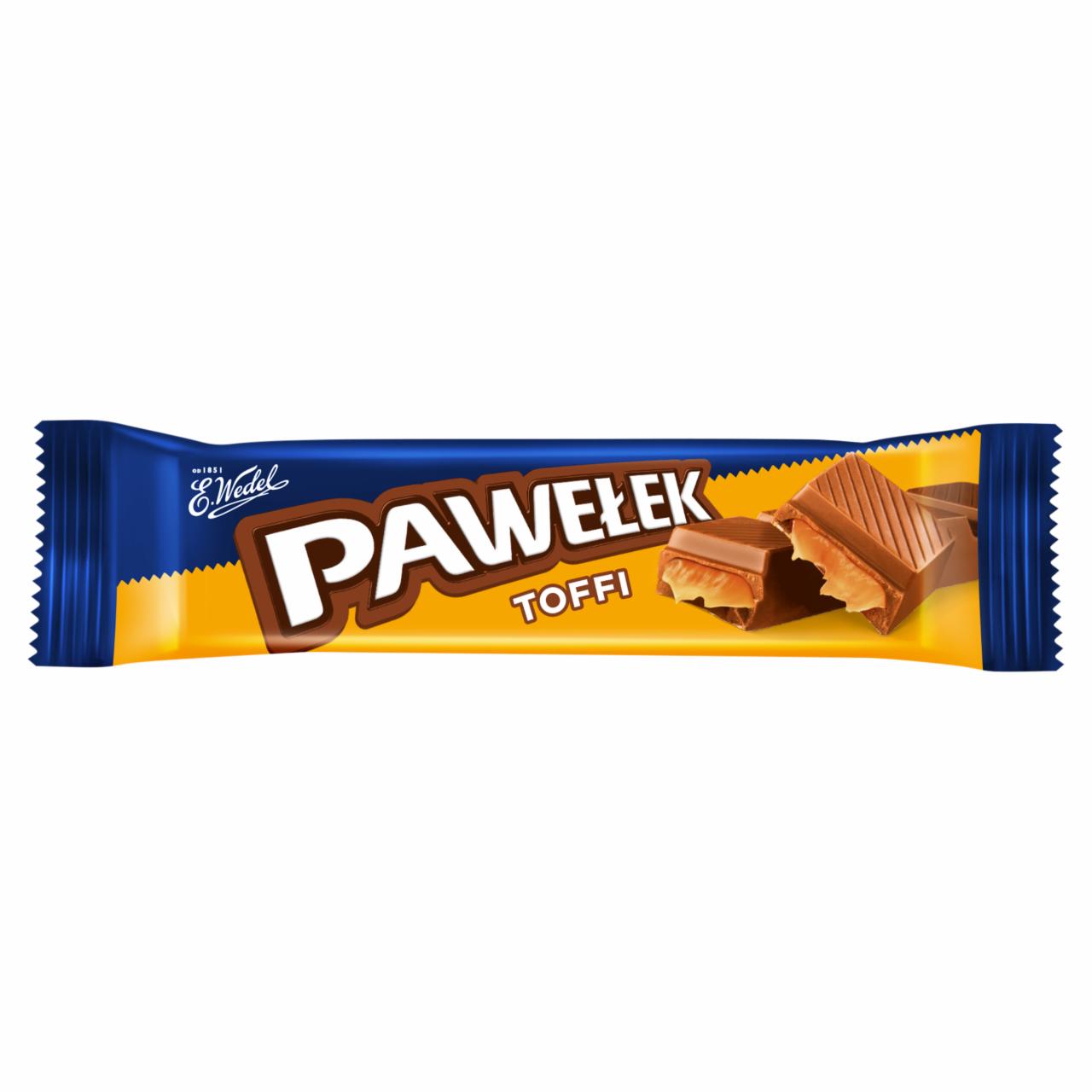 Zdjęcia - E. Wedel Pawełek Batonik mleczny toffi 45 g