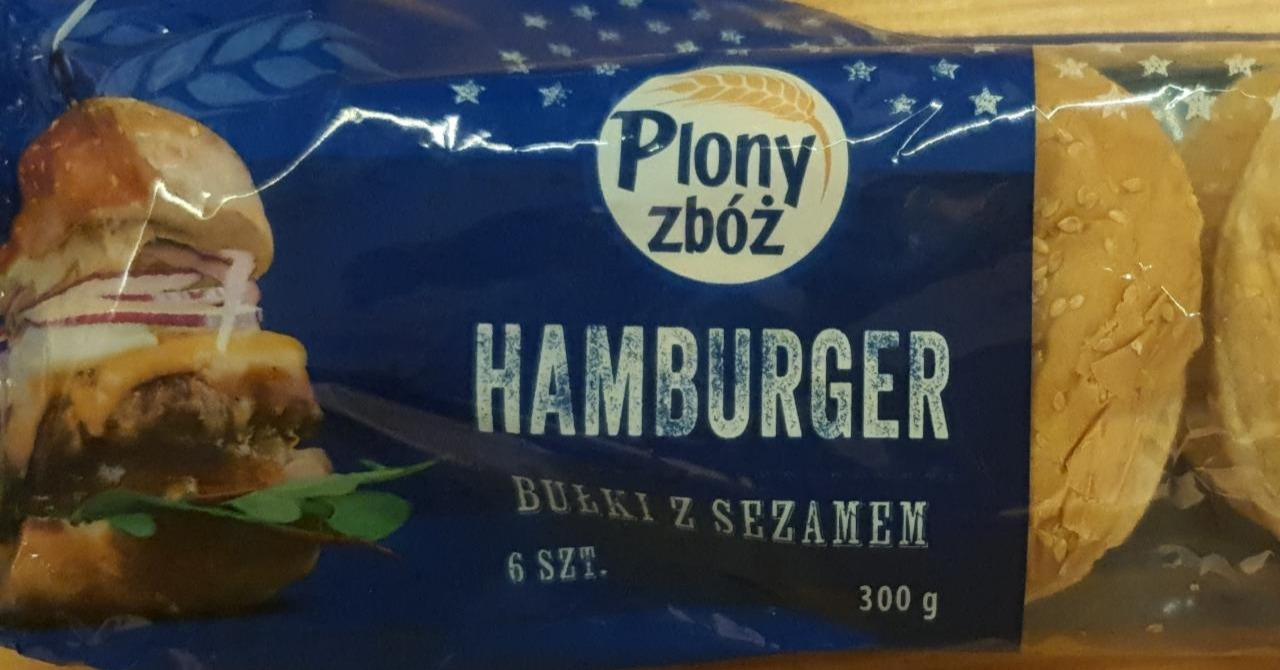 Zdjęcia - Hamburger bułki z sezamem Plony zbóż