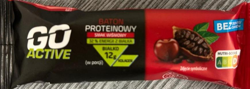 Baton Proteinowy Smak Wiśniowy Go Active Kalorie Kj I Wartości Odżywcze Dine4fitpl 5835