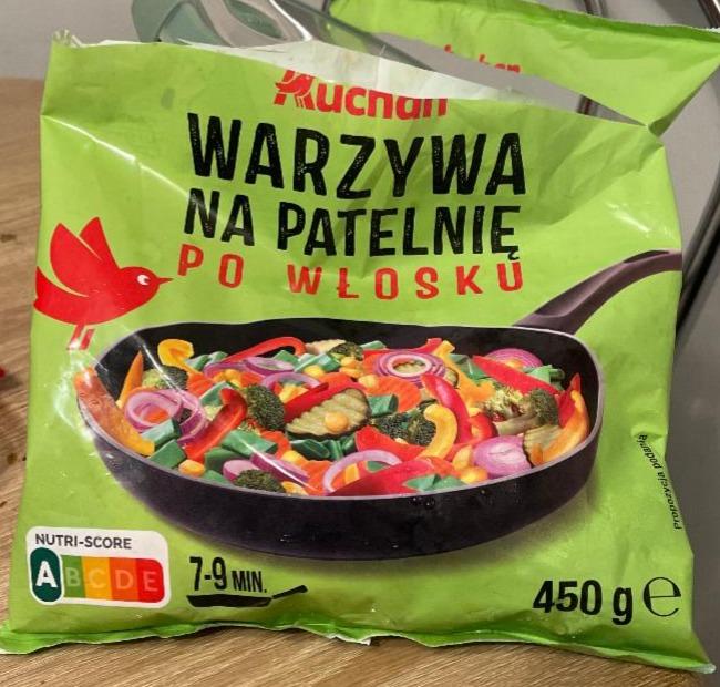 Zdjęcia - Warzywa na patelnię po włosku Auchan