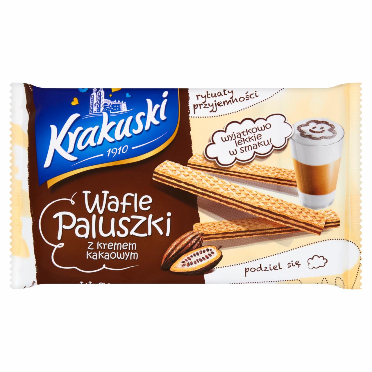 Zdjęcia - Krakuski Rytuały przyjemności Wafle Paluszki z kremem kakaowym 150 g