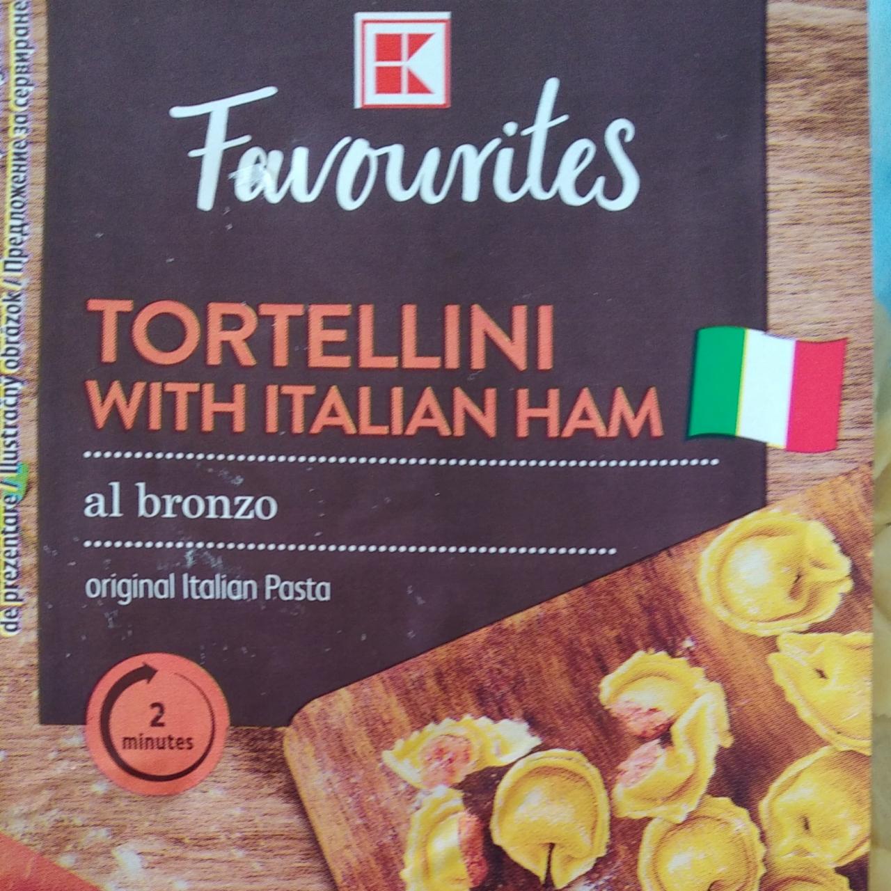 Zdjęcia - Tortellini with italian ham Favourites Kaufland