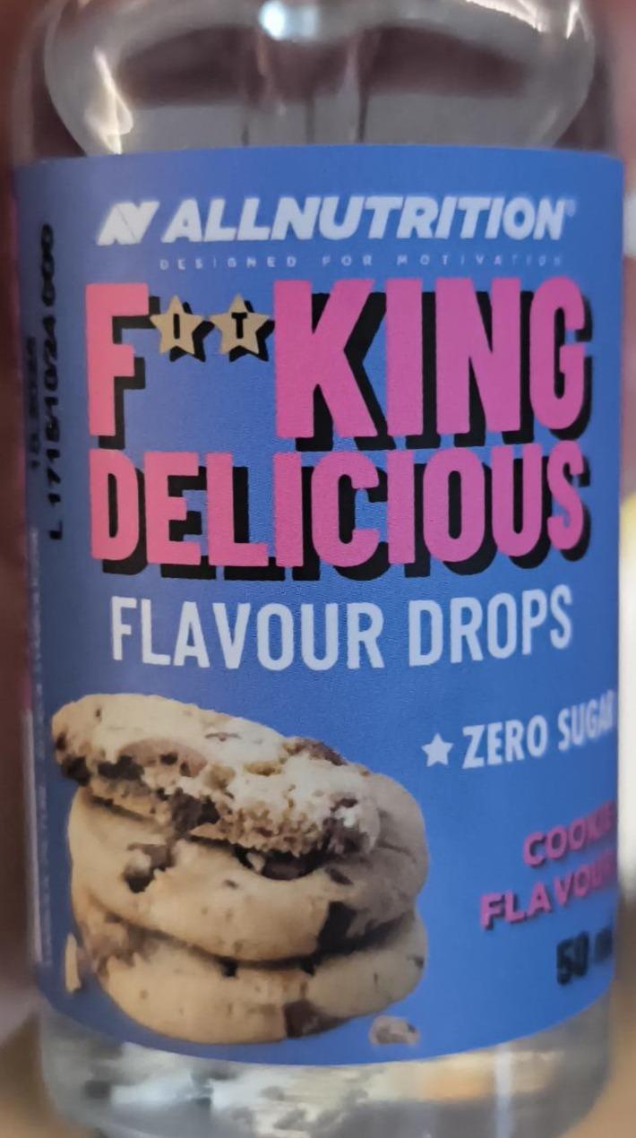 Zdjęcia - FitKing Delicious flavour drops cookies flavour Allnutrition