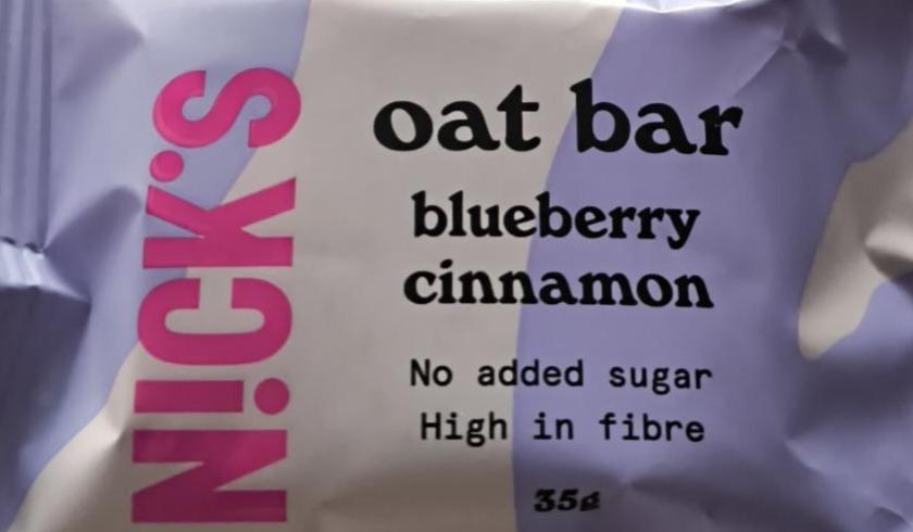 Zdjęcia - Oat bar burberry cinnamon Nick's