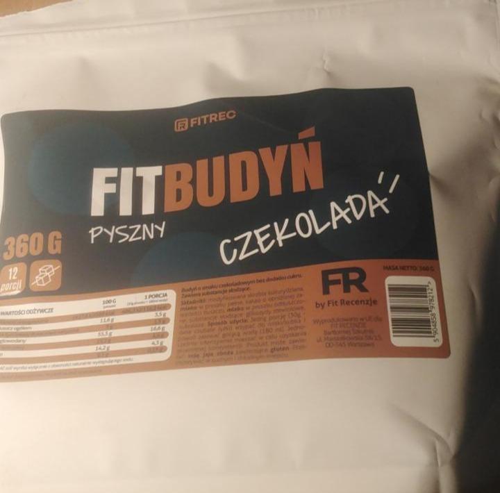 Zdjęcia - Fit budyń czekolada Fitrec