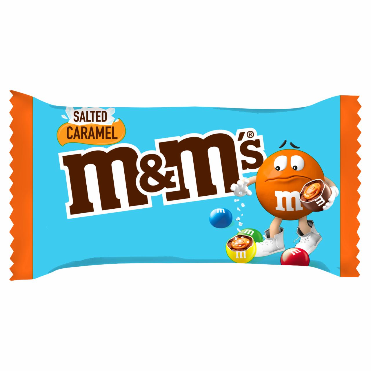 Zdjęcia - M&M's Salted Caramel Słony karmel oblany czekoladą w kolorowych skorupkach 36 g