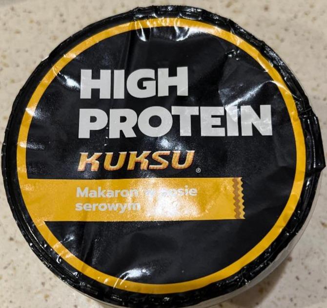 Zdjęcia - High protein makaron w sosie serowym Kuksu